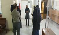 تور بازدید از کتابخانه دانشکده بهداشت 